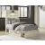 Cambeck MDF/Wood Veneer Panel Bed w/2 Storage Drawers
