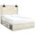 Cambeck MDF/Wood Veneer Panel Bed w/2 Storage Drawers, Queen Size