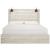 Cambeck MDF/Wood Veneer Panel Bed w/4 Drawers, King Size