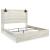 Cambeck MDF/Wood Veneer Panel Bed, King Size