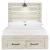 Cambeck MDF/Wood Veneer Panel Bed w/2 Drawers