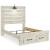 Cambeck MDF/Wood Veneer Panel Bed w/2 Drawers