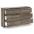 Elbrim MDF Panel Storage Bedroom Set w/6 Drawers