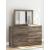 Elbrim MDF Panel Platform Storage Bedroom Set