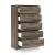 Elbrim MDF Panel Platform Storage Bedroom Set