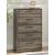 Elbrim MDF Panel Storage Bedroom Set w/6 Drawers