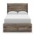 Elbrim MDF Panel Storage Bed w/6 Drawers