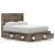 Elbrim MDF Panel Storage Bed w/6 Drawers, Queen Size