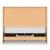 Elbrim MDF Panel Storage Bedroom Set w/6 Drawers