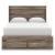 Elbrim MDF Panel Platform Storage Bedroom Set