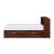 Rowe Wood/Wood Veneer Bookcase Bed, Twin Size