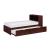 Rowe Wood/Wood Veneer Bookcase Bed w/ Twin Trundle, Twin Size