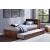Rowe Wood/Wood Veneer Bookcase Bed w/ Twin Trundle, Twin Size