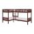Rowe Wood/Wood Veneer Corner Bunk Bed Set