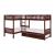 Rowe Wood/Wood Veneer Corner Bunk Bed Set