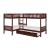 Rowe Wood/Wood Veneer Corner Bunk Bed Set