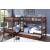 Rowe Wood/Wood Veneer Corner Bunk Bed Set