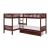 Rowe Wood/Wood Veneer Corner Bunk Bed Set
