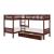 Rowe Wood/Wood Veneer Corner Bunk Bed Set