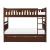 Rowe Wood/Wood Veneer Bunk Bed w/ Storage Boxes, Twin/Twin Size