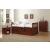 Rowe Wood/Wood Veneer Storage Trundle Bed, Twin/Twin Size