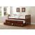 Rowe Wood/Wood Veneer Storage Trundle Bed, Twin/Twin Size