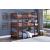 Rowe Wood/Wood Veneer Triple Bunk Bed, Twin/Twin/Twin Size