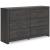 Hollivern MDF Double Dresser w/6 Drawers