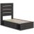 Hollivern MDF Panel Bed w/2 Drawers