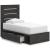 Hollivern MDF Panel Bed w/2 Drawers