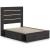 Hollivern MDF Panel Bed w/2 Drawers, Queen Size