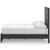 Hollivern MDF Panel Bed w/2 Drawers, Queen Size