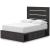 Hollivern MDF Panel Bed w/4 Drawers, Full Size