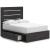 Hollivern MDF Panel Bed w/4 Drawers, Queen Size