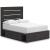 Hollivern MDF Panel Bed w/4 Drawers, King Size