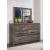 Ashley SM Drystan Wood Double Dresser w/6 Drawers