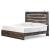 Ashley SM Drystan Wood Panel Bedroom Set w/LED Light