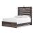 Ashley SM Drystan Wood Panel Bedroom Set w/LED Light