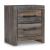 Ashley SM Drystan Wood Panel Bedroom Set w/LED Light