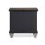 SM Mariana Wood Nightstand w/2 Drawers & USB