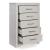 Zyniden Upholstered Panel Bedroom Set w/LED Light