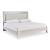Zyniden Upholstered Panel Bed w/LED Light, King Size