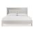 Zyniden Upholstered Panel Bed w/LED Light, King Size