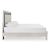Zyniden Upholstered Panel Bed w/LED Light, King Size