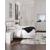Zyniden Upholstered Panel Bedroom Set w/LED Light