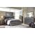 Lodanna Faux Leather/Wood Panel Bedroom Set w/LED Lighting
