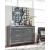 Lodanna Faux Leather/Wood Panel Bedroom Set w/LED Lighting
