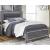 Lodanna Faux Leather/Wood Panel Bedroom Set w/LED Lighting