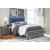 Lodanna Faux Leather/Wood Panel Bedroom Set w/LED Lighting