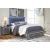 Lodanna Faux Leather/Wood Panel Storage Bed w/LED Lighting, Queen Size